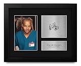 HWC Trading Donald Faison Scrubs Gifts Printed Signed Autograph Picture for TV Show Fans - US Letter Framed (ID-007687)
