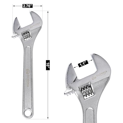Olympia 10-Inch Adjustable Wrench
