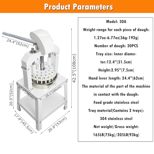 Commercial Bakery Dough Divider Machine