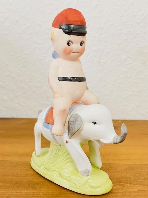 Amazon.co.jp: 象に乗った兵隊キューピードイツ製品動物に乗る