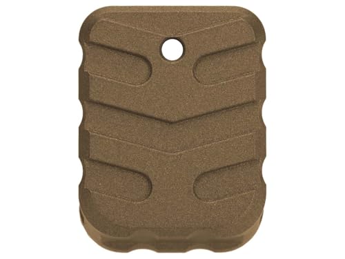 NDZ Performance Heavyweight Brass Magazine Base Plate Extension for Sig P211 GT4 GT5 GT0 9mm, Aspis Cut, CNC Machined, Made in USA, Cerakote Burnt Bronze