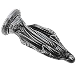 Décoration catholique : fabriquée en alliage de zinc, la statue de la vierge est résistante et