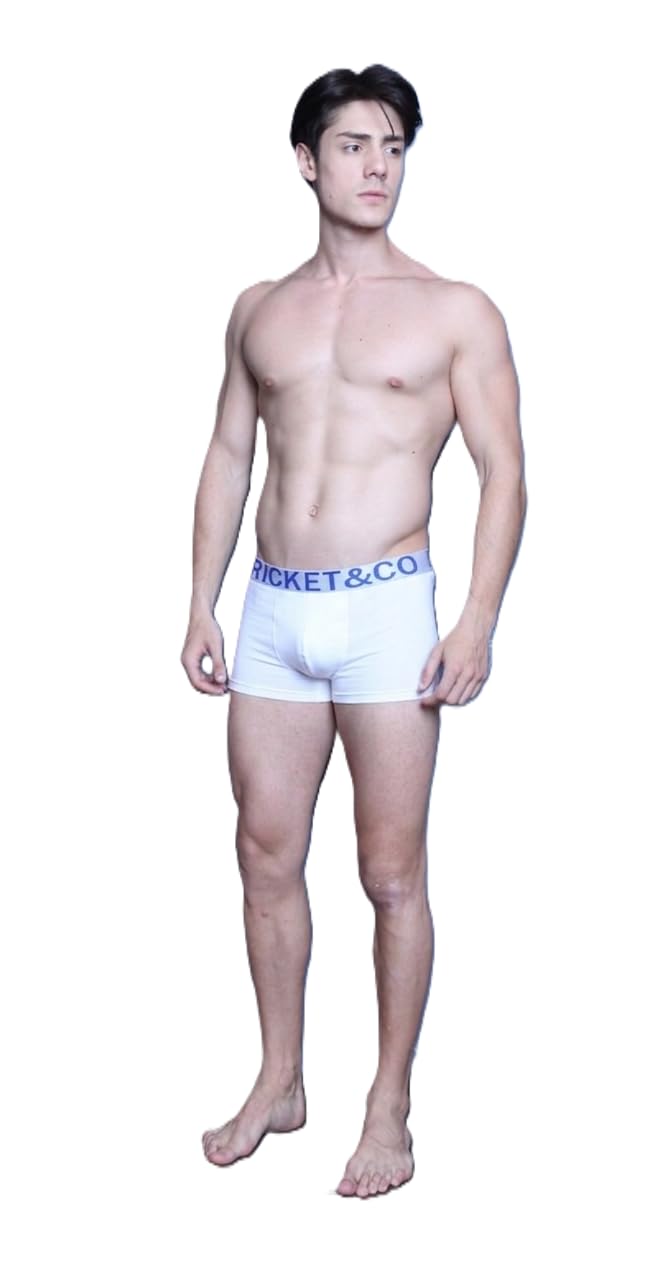cricket&co CRICKET & CO Cotton Supreme+ Boxers for Men, Moisture Wicking Regular Fit Stretchable Inner Wear, Sweat-Absorbing Breathable Odour-Free Underwear, No Marks Broad Elastic Waistband (Pack of 1)-picture-37
