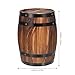 Kichvoe Wooden Beer Barrel Figurine Decorative Barrels Wooden Red Wine Barrel Delicate Wood Barrel Wooden Water Bucket Oak Barrel Oak Aging Barrels Drink Barrel Decor Bar Barrel Unique