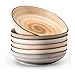 Sweese 6-Pack Ceramic Pasta Bowls, Neutral Extra Large 30 Fl Oz Durable Professional Grade