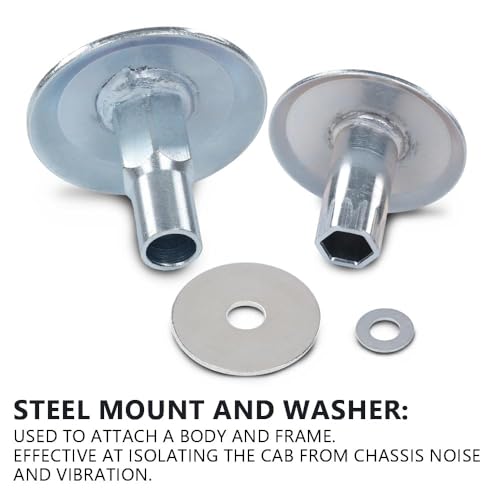 image for G-PLUS Body Mount Bushing Kit Compatible with Ford F250 F350 Super Dut