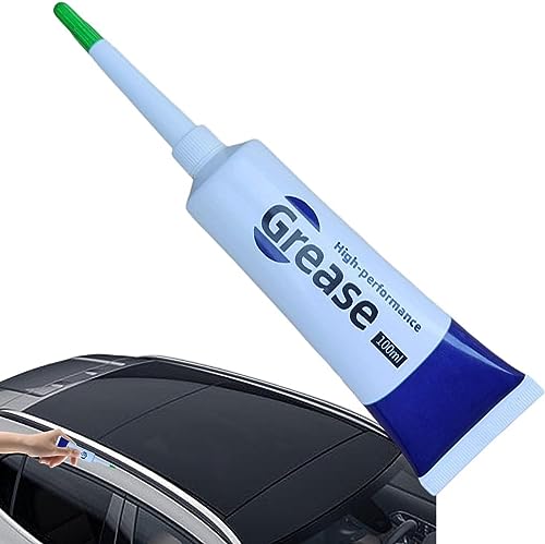 リチウムグリス | 接点グリス 100ml 高性能ガレージドア潤滑剤リチウム グリース チューブ | ガレージドア、スライドドア、トレーラー、ホイールベアリング用の自動車用グリースおよび潤滑剤