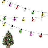 CHDZSW Wichtel Lichterkette Miniatur, 50cm Wichtel Zubehör Lichterkette, Lichterketten Wichtelhaus, Bunte Mini Wichteltür Lichterketten, Puppenhaus MöBel Miniatur Deko für Weihnachtsdeko