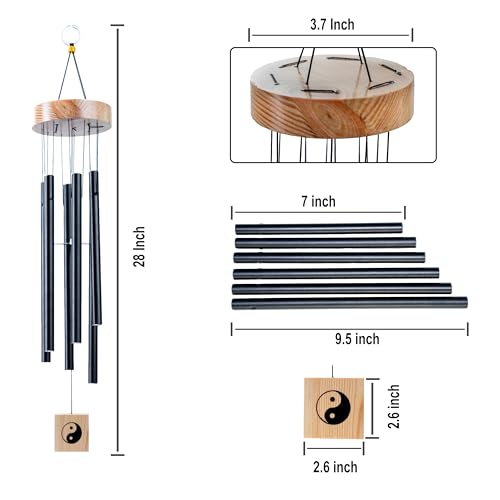 Image of Wind Chime | Wind Chimes for Balcony | Wind Chimes for Home Positive Energy (Gold)
