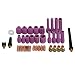 Produktbild WIG Gaslinse Zurück Cap Passen DB WP SR 9 20 25 WIG-Schweißbrenner Zubehör Verbrauchsmaterial 42Stück