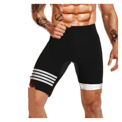 Pantalones cortos de sauna de fitness para el gimnasio y running