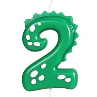 Yiran Dino Birthday Candles