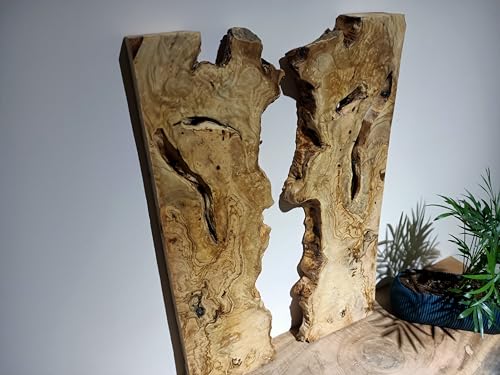 Dalles Bois D'olivier Pour Table Rivière En Résine époxy - Lot De 5 Pièces - 7 à 13 Pouces - Artisanat Turquie