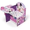 Delta Children Chair Desk With Storage Bin, Disney Minnie Mouse
