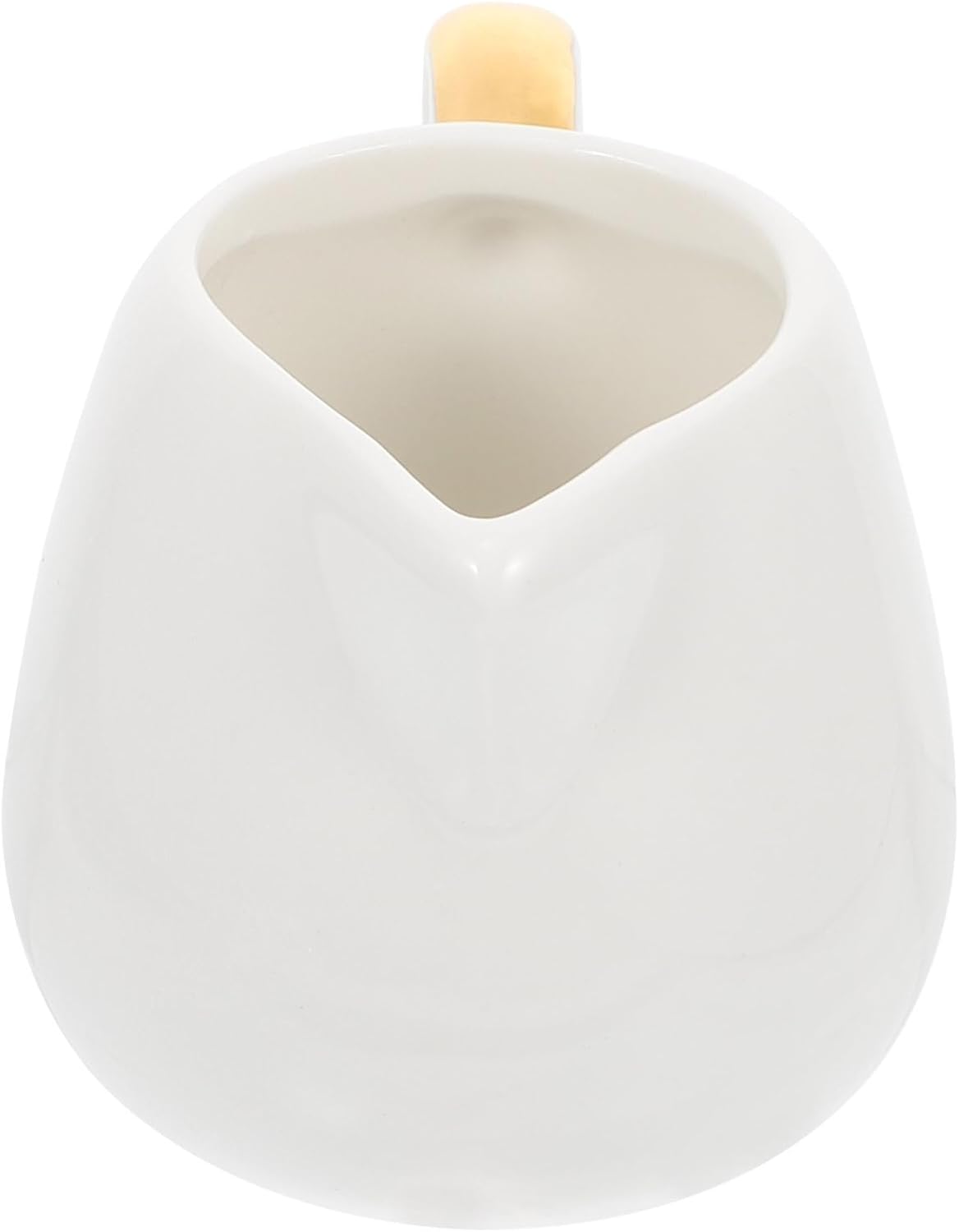 Ceramic Milk Jug Cup with Handle for Sauce and Juice Serving