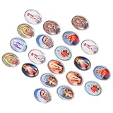 Healvian Accesorios Católicos 40 Piezas Virgen María Aleación para Pulsera Collar Cruz DIY Diseño Retro para Joyería y Decoración Personalizada