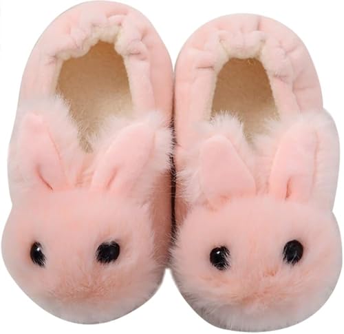 Plüsch hausschuhe für mädchen jungen pantoffeln winter baumwolle pantoffeln kleinkind wärme weiche bequem hausschuhe flauschige rutschfeste slippers