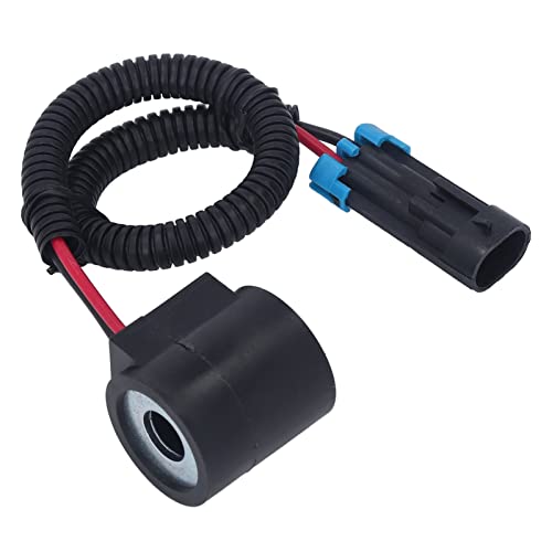 Bobina Solenoide de 12 V para Cargador de Dirección S 751 753 763 773 7753 - Bobina de Válvula Electromagnética Compatible para Piezas de Motor de Excavadora