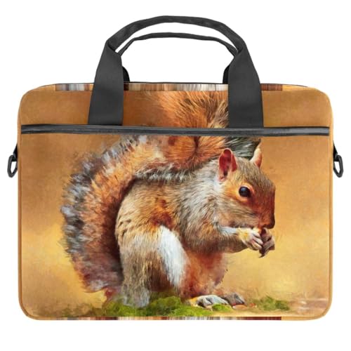 Sac ordinateur 13-14.5" contre les rayures motif écureuil