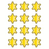 Teacher Created Resources Western Sheriff Badge Mini Accents (5536)