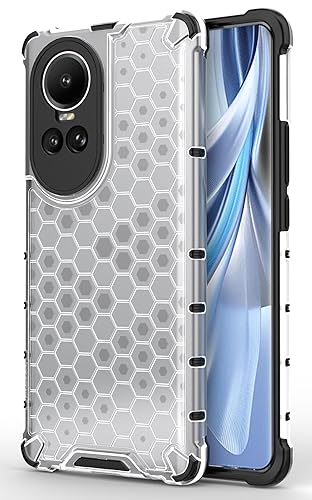 Image of Glasgow Back Case Cover Compatible with [ Oppo Reno10 5G / Reno 10 5G ] (Stylish Design) - Transparent