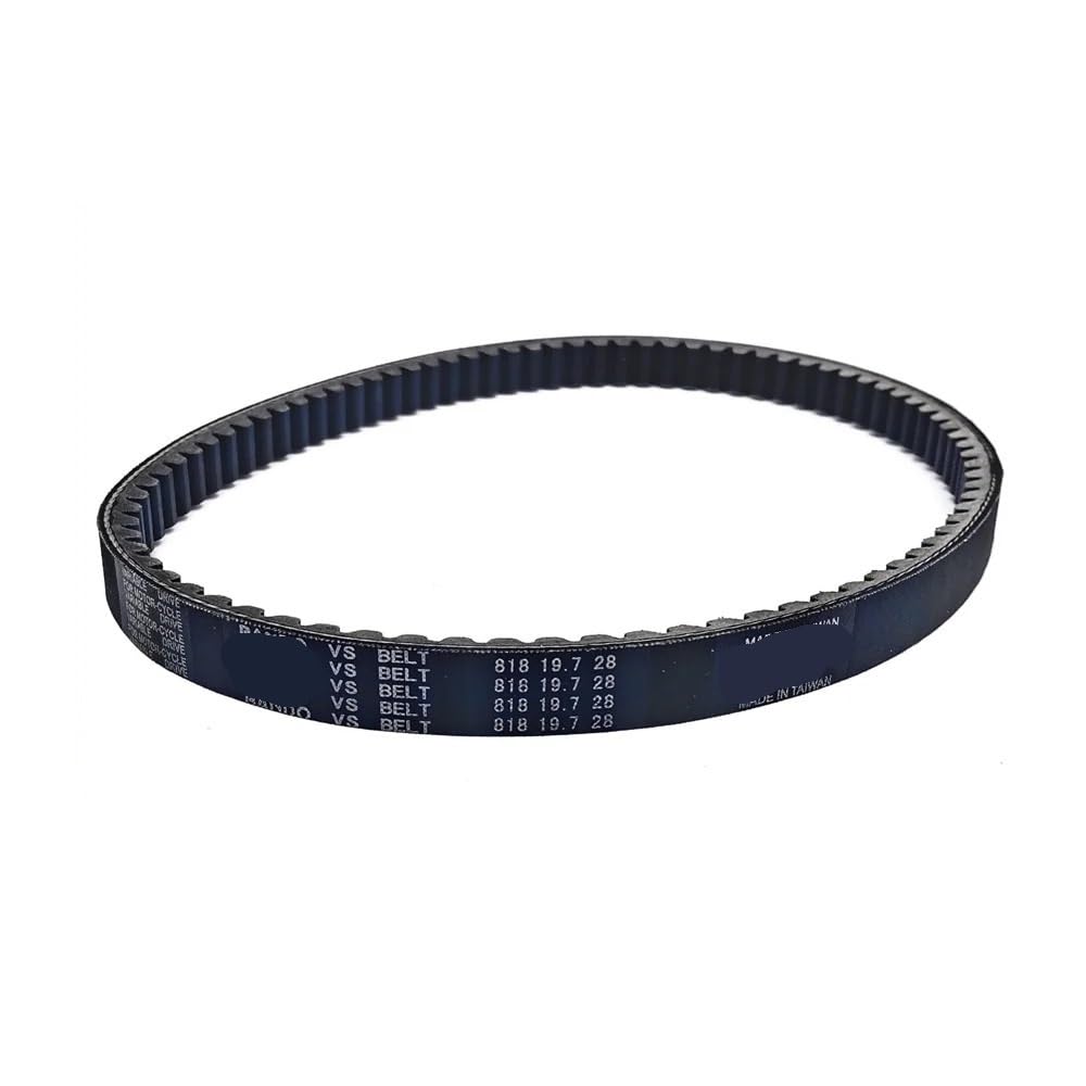 YGOHFKKX Motorcycle Conveyor Belt Drive Belt 818x19.7x28 Scooter Moped ATV CVT Fiber For Sym JET4 FIDDLE 2/3 SF3 QP125 ORBIT CROX 125 150 818 19.7 28