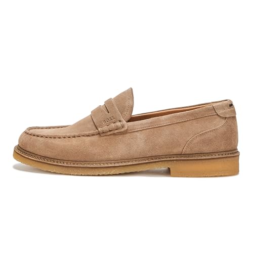 Image of BOSS Men's Kope Suede Penny Loafer