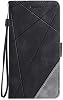 Funda para Xiaomi Poco X3 NFC, funda para Xiaomi Poco X3 Pro de cuero, funda para Xiaomi Poco X3 MZB07Z2IN M2007J20CI / Poco X3 NFC M2007J20CG, cubierta de cuero PU con tapa, negra 4