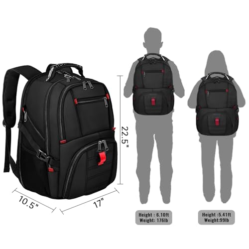 Image of YOREPEK Large Laptop Backpack for Men, Heavy Duty Travel Backpack