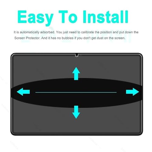 Image of TechTrendz Anti-Scratch 9H Surface Hardness Premium Tempered Glass Screen Protector for Samsung Galaxy Tab A9 Plus / A9+ Tablet [11 inch] [SM-X210 /X216]