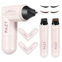2 Pack Eyeliner Stempel, Wing Eyeliner Stamp, Wing Tip Pen, Doppelendmarker Lidstrich Stempel, Drehbarer EYeliner Wasserfest, Langanhaltend Wasserfest, Wischfest (Schwarz+Braun)