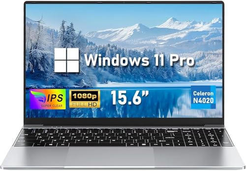 Image of NIAKUN Laptop, Laptop Computer 2025, 15.6 Inch Lap Top, 8GB RAM 256GB SSD PC, N4020 Processor, 15.6" FHD 1920 * 1080 Display, WIFI5, BT5.0