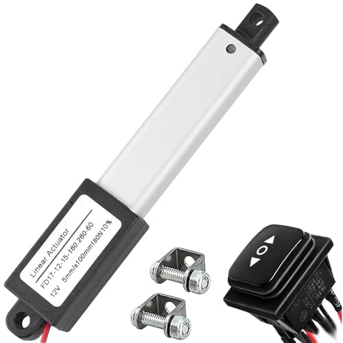 Actionneur linéaire 12V pour porte de poulailler automatique et robotique DIY
