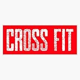 Cross Fit Sticker Bumper Sticker Vinyl Decal 5'