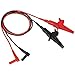 Klein Tools ET270 Auto-Ranging Digital Multi-Tester, AC/DC, Resistance, Continuity & 69381 Alligator Clip Test Leads, Heavy-Duty Replacement Meter Leads, for All Meters