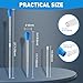 Depeew 27.7IN Extra Long Turkey Baster for Aquarium, 50ml Aquarium Water Changer Siphon for Fish Tank Cleaning, Waste Remover for Aquarium, Blue