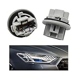 Ziciner 2PCS Front Turn Signal Light Bulb Plug Socket, Car Turn Signal Lamp Holder Assembly, Compatible with 05-21 Tundra, 05-16 Tacoma, 08-18 Sequoia, 03-06 4 Runner, 07-19 Venza