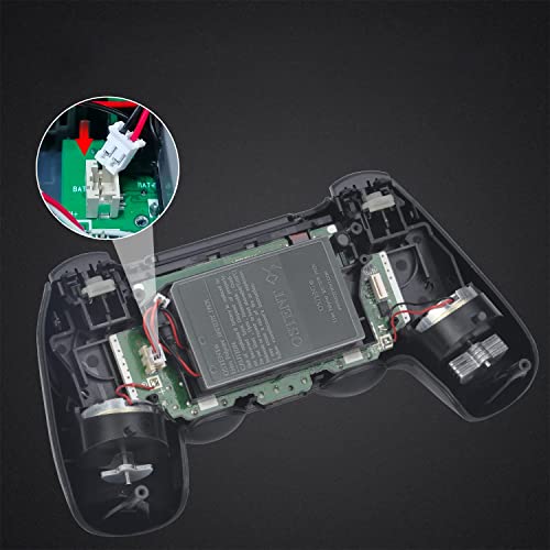 Image of OSTENT 1000mAh 3.65V 3.7Wh Rechargeable Li-ion Battery Pack Replacement for Sony PS4 Original /Pro /Slim Wireless Bluetooth Dual Shock Controller CUH-ZCT1 CUH-ZCT2
