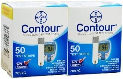 Bayer Contour Blood Glucose, 100 Strips