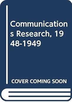 Hardcover Communications Research, 1948-1949 Book