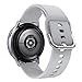 HATALKIN Bands for Samsung Galaxy Watch Active 2 Band 44mm 40mm Samsung Watch Band 42mm,20mm Watch Band Silicone Skin Friendly Quick Release Pin Strap for Galaxy Watch Active2 / Active / 42mm (3 Pack)