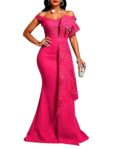 Image of Floor-Length Pearl Sleevelevess A-Line Women's Maxi Dress Long Dress