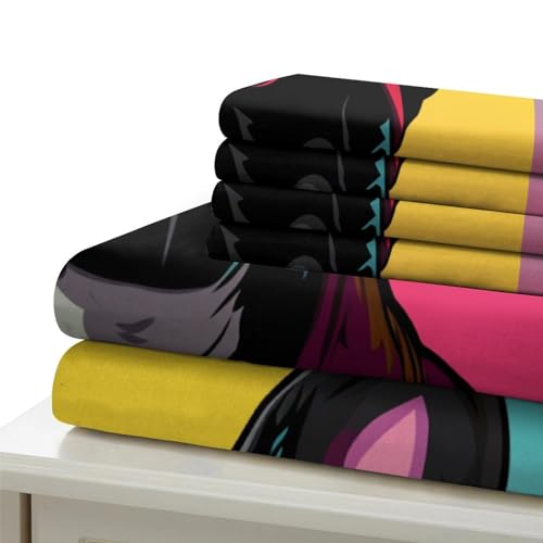 Parure de lit Bouledogue Français 200x200 microfibre
