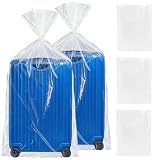 5 St&uuml;ck Extra Gro&szlig;e Transparente Plastikt&uuml;ten,120&times;90cm Koffer Aufbewahrungsh&uuml;lle,Durchsichtige Plastikt&uuml;ten Gro&szlig;,Stabile Durchsichtige Plastiksack,S&auml;cke f&uuml;r Koffer f&uuml;r Tr&ouml;ster,Stuhl,Gep&auml;ck,Koffers