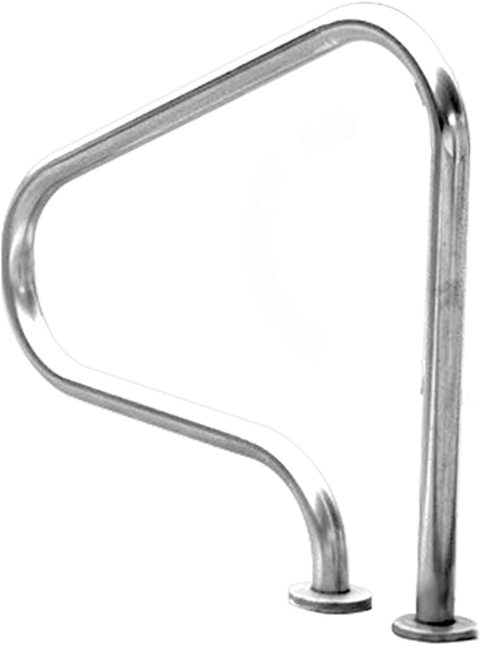 Barandilla de Seguridad para Piscinas, pasamanos, asideros, barandilla para Piscinas Interiores y Exteriores, barandilla de Acero Inoxidable 304 con Accesorios de Montaje.