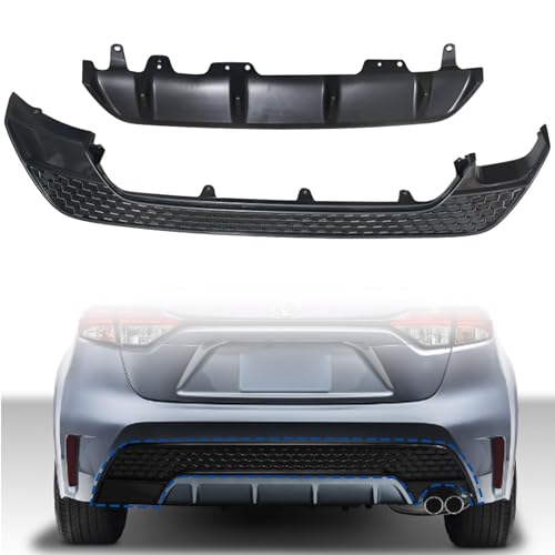 GXARTS Rear Black Bumper Valance Cover 52169-02071 Compatible with Toyota Corolla SE XSE 2020-2022 by GXARTS - Used condition - US$97.56