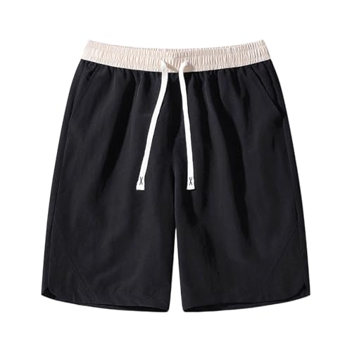 Cbebvwl Gym Shorts Men Mens with Zip Pockets Basketball Lightweight Quick Drying Elastic for Sports Workout Jogging Cycling Bodybuilding Summer Runnin