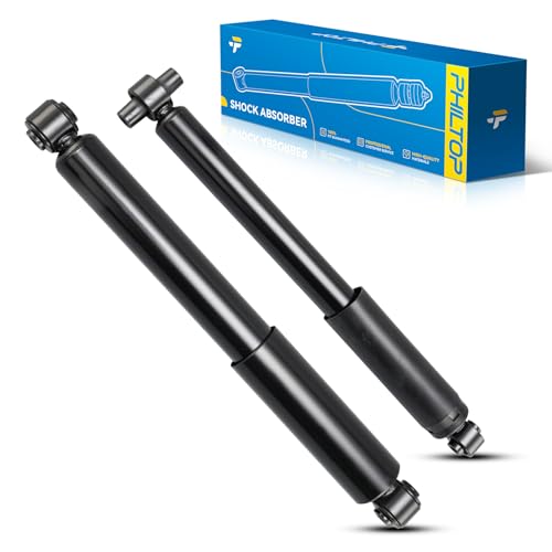 Image of PHILTOP Rear Shock Assembly for 1995-2007 Dodge Grand Caravan 1995-2007 Town & Country 1995-2007 Dodge Caravan 1995-2000 Plymouth Grand Voyager 37123 * 2 - Quick Fit Suspension Replacement