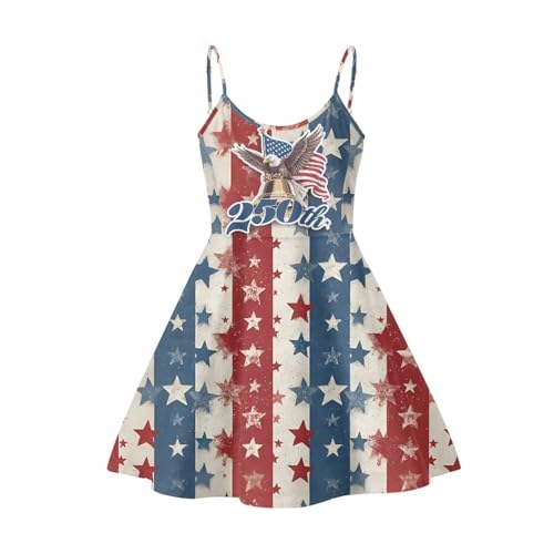 Image of Cozeyat Women Girls Summer Sleeveless Dress Casual Swing Beach Cover Up Knee Length Dresses,Large Size XS-4XL