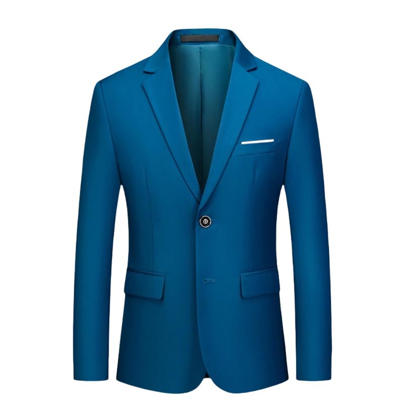 Blazer homme ajusté de mi-saison veste de mi-saison aux finitions soignées